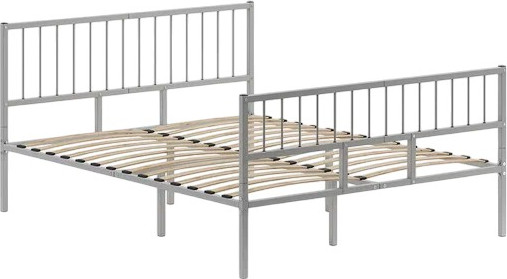 Полуторная кровать Домаклево Металика В4+В3 120х200 - фото