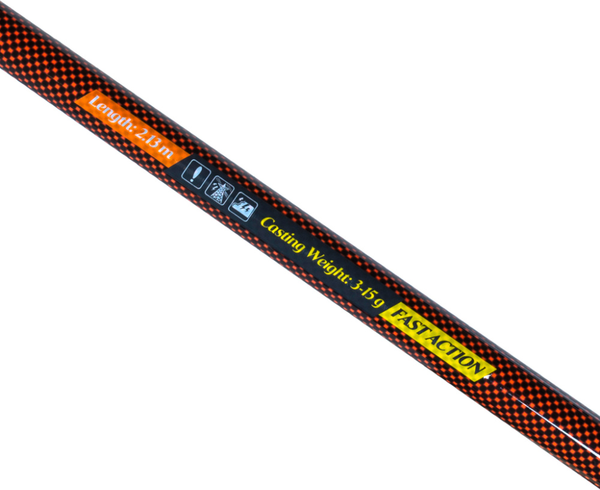 Спиннинг KDF Vertix тест 3-15гр / 1034-198