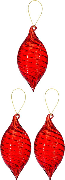 Набор елочных игрушек Elan Gallery Капля / 980084 - фото