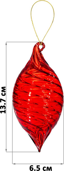 Набор елочных игрушек Elan Gallery Капля / 980084