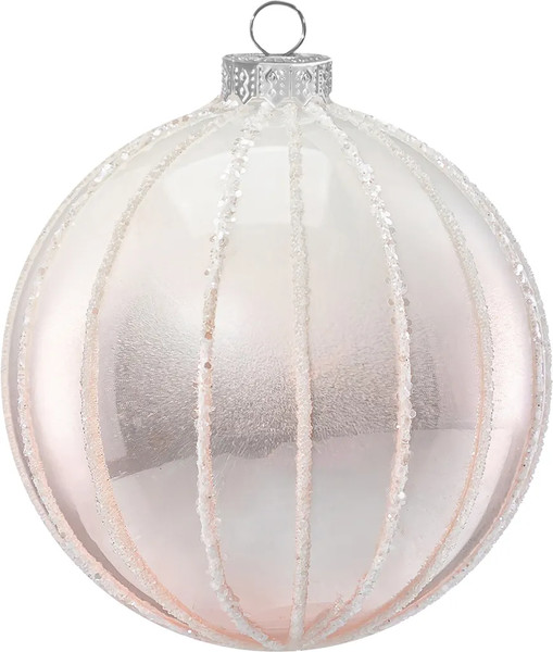 Набор шаров новогодних Elan Gallery Штрихи / 980091