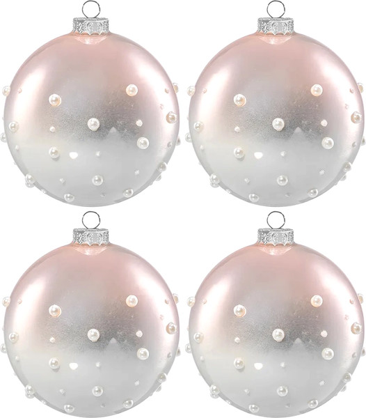 Набор шаров новогодних Elan Gallery Бусинки / 980092 - фото