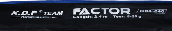 Спиннинг KDF Factor тест 5-20гр / 1084-240