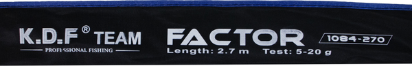Спиннинг KDF Factor тест 5-20гр / 1084-270