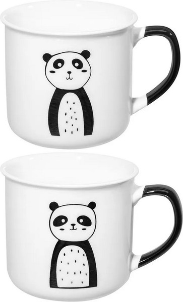Набор кружек Elan Gallery Две панды / 230264