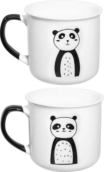 Набор кружек Elan Gallery Две панды / 230264