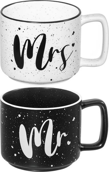 Набор кружек Elan Gallery Mr&Mrs / 880230
