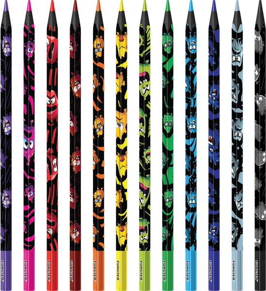 Набор цветных карандашей FUNSTER Монстрики / 182065