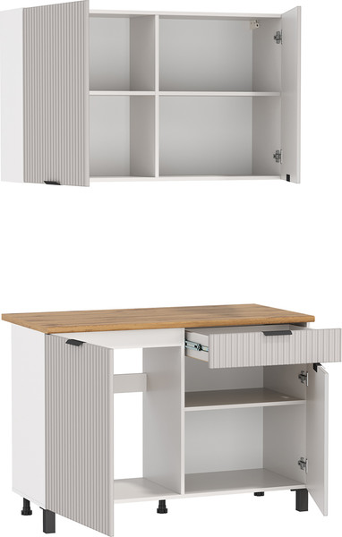 Шкаф навесной для кухни Олмеко Венера 1200