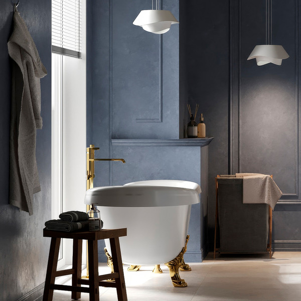 Ванна из искусственного камня Belux Римини 1700