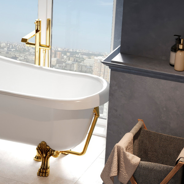 Ванна из искусственного камня Belux Римини 1700