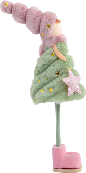 Фигура под елку Золотая сказка Девочка-елочка / 592566