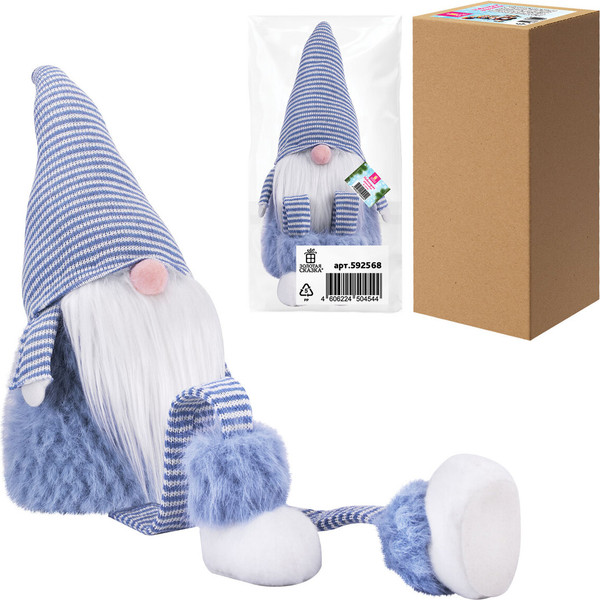 Фигура под елку Золотая сказка Гном в костюме / 592568