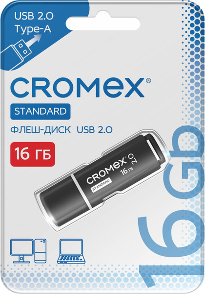 USB flash накопитель Cromex Standard 16Gb / 514158
