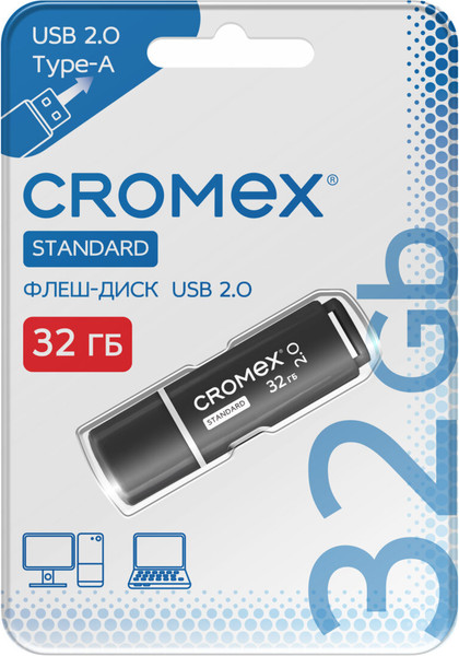 USB flash накопитель Cromex Standard 32Gb / 514159