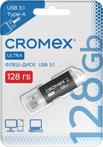 USB flash накопитель Cromex Ultra 128Gb / 514165