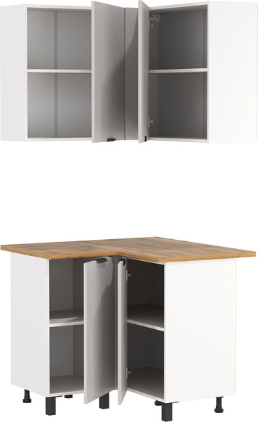 Шкаф навесной для кухни Олмеко Венера угловой