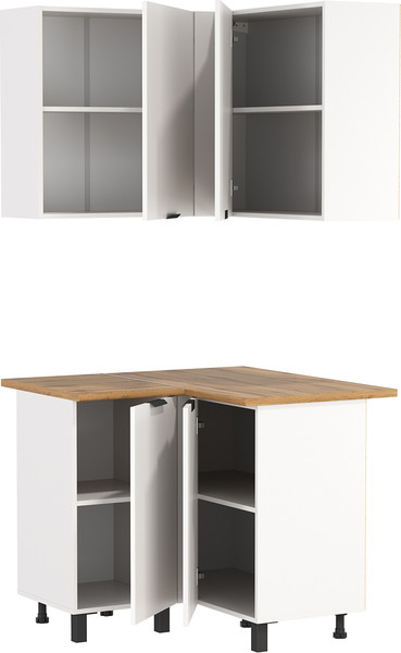 Шкаф навесной для кухни Олмеко Венера угловой