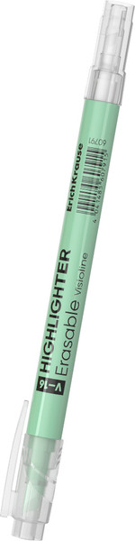 Текстовыделитель Erich Krause Двухсторонний стираемый Visioline V-16 Erasable Pastel / 60791 - фото