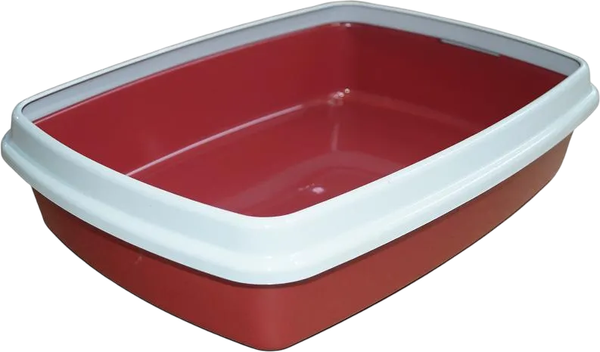 Туалет-лоток Сибирская кошка Мяус с бортиком 4099 - фото