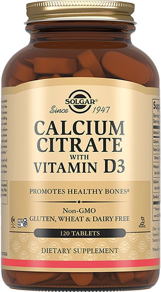 Витаминно-минеральный комплекс Solgar Цитрат кальция с витамином D3 - фото