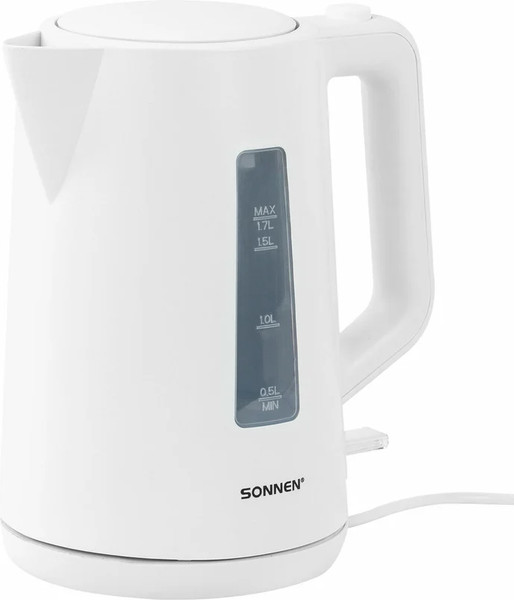 Электрочайник Sonnen KT-1303 / 456374 (белый)