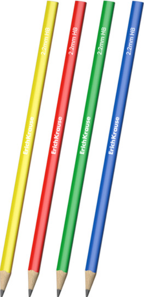 Набор простых карандашей Erich Krause Classic Triangle / 60699 - фото