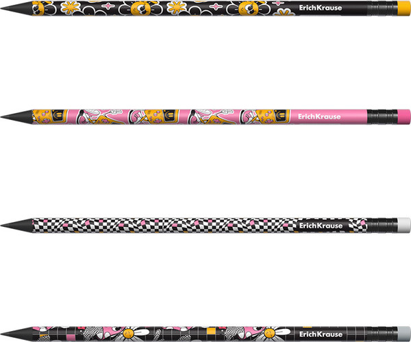 Простой карандаш Erich Krause Positive Vibe НВ / 62776
