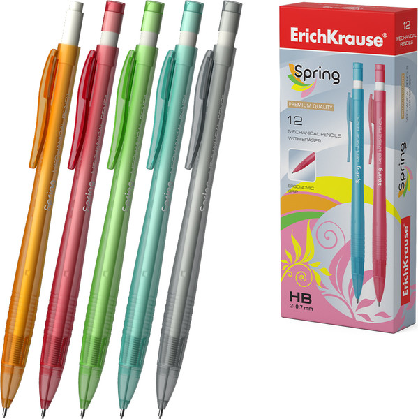 Механический карандаш Erich Krause Spring 0.7 / 56012