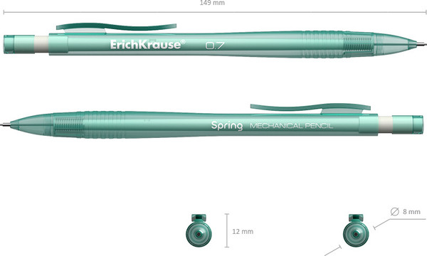 Механический карандаш Erich Krause Spring 0.7 / 56012
