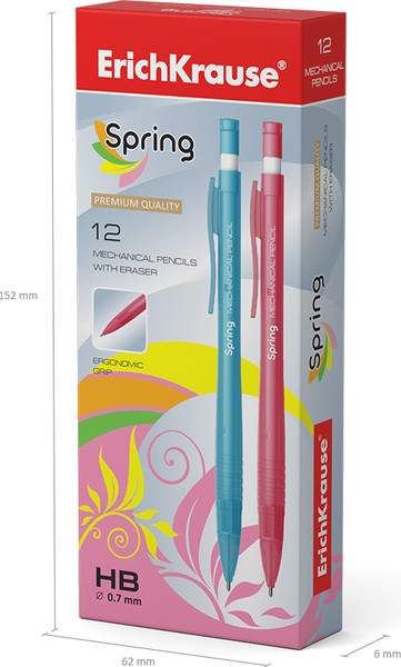 Механический карандаш Erich Krause Spring 0.7 / 56012