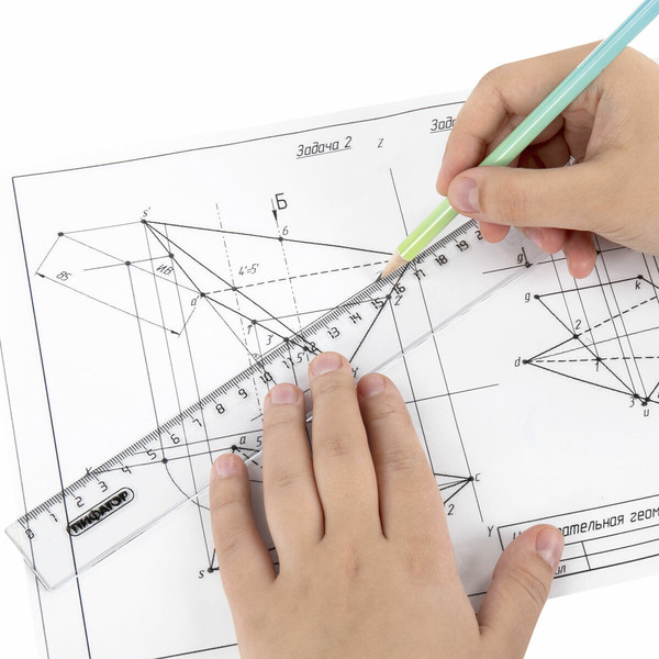 Линейка Пифагор 210611