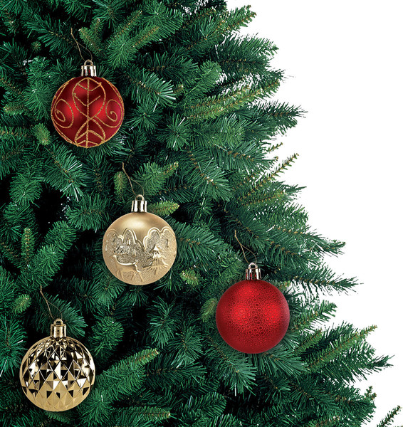 Набор шаров новогодних Золотая сказка 592451