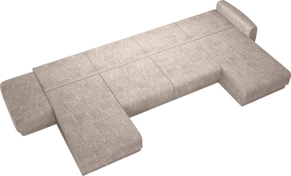 Диван П-образный Олмеко Женева 2S2OPF левый