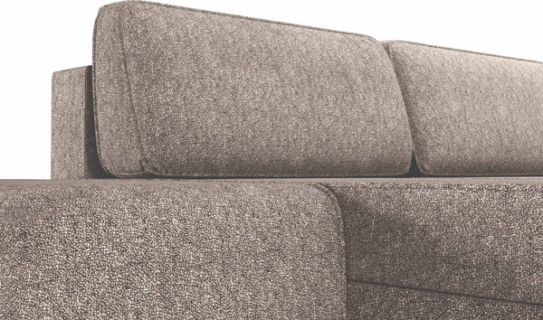 Диван П-образный Олмеко Женева 2S2OPF левый