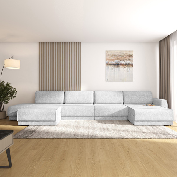 Диван П-образный Олмеко Женева 2S2OPF левый