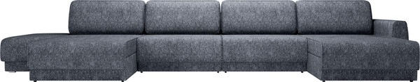 Диван П-образный Олмеко Женева 2S2OPF левый