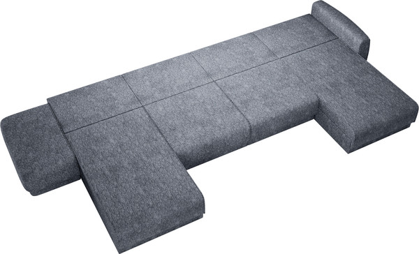 Диван П-образный Олмеко Женева 2S2OPF левый