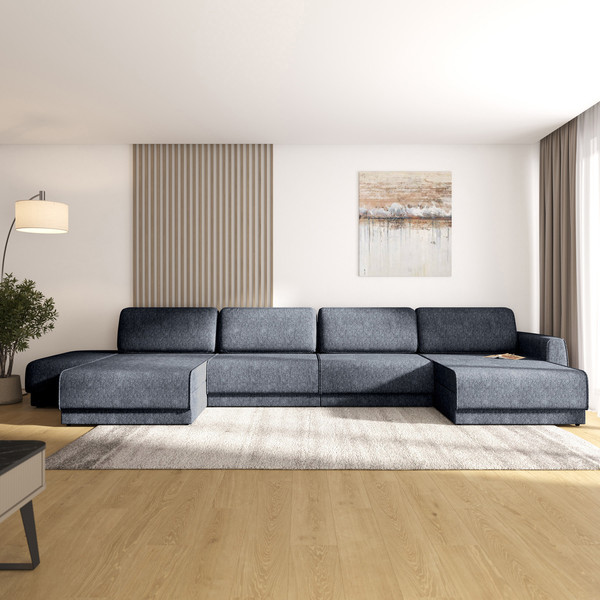 Диван П-образный Олмеко Женева 2S2OPF левый