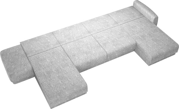 Диван П-образный Олмеко Женева 2S2OPF левый