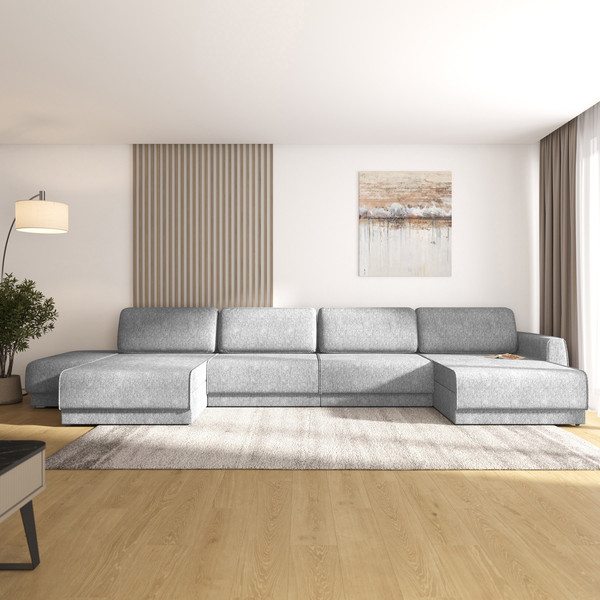 Диван П-образный Олмеко Женева 2S2OPF левый