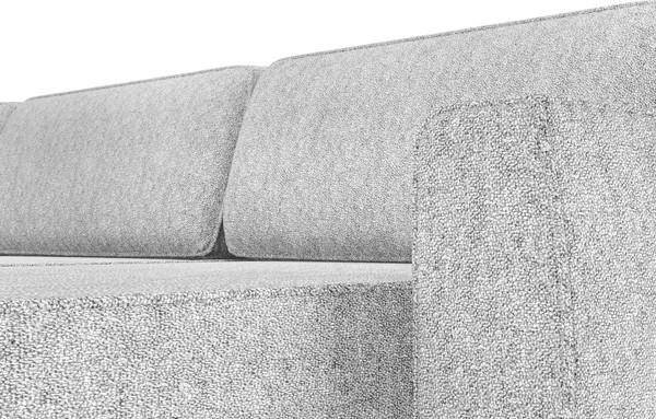 Диван П-образный Олмеко Женева 2S2O2P