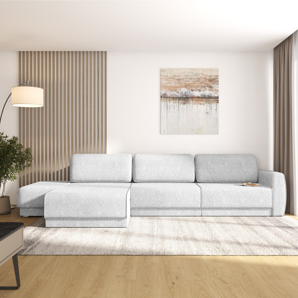 Диван угловой Олмеко Женева 2SOPF левый