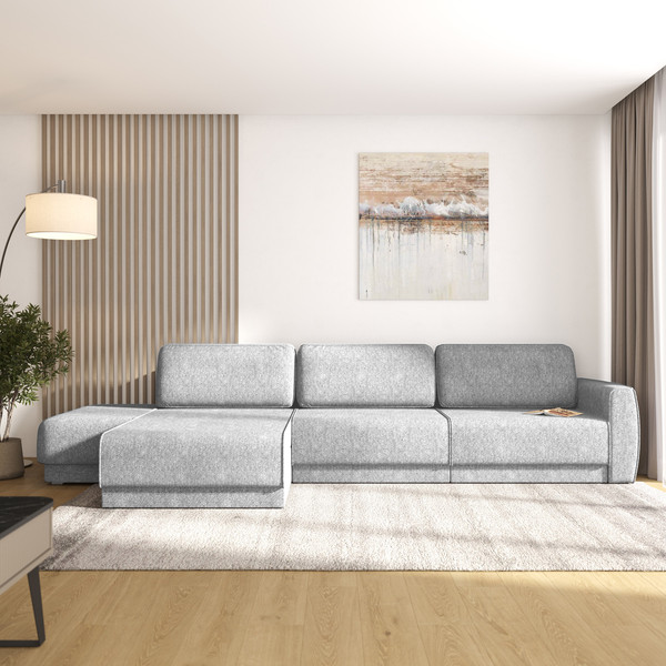 Диван угловой Олмеко Женева 2SOPF левый