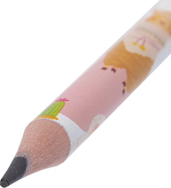 Набор простых карандашей Юнландия Fat Animals/ 182035