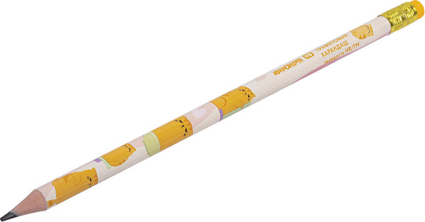 Набор простых карандашей Юнландия Fat Animals/ 182035