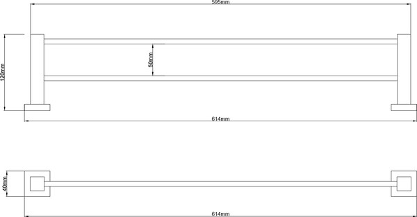 Набор аксессуаров для ванной Lauter 21SH6061 + 21SH6051 + 21SH6021