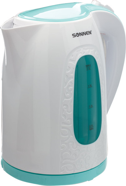 Электрочайник Sonnen KT-2016 / 453417 (белый/синий)