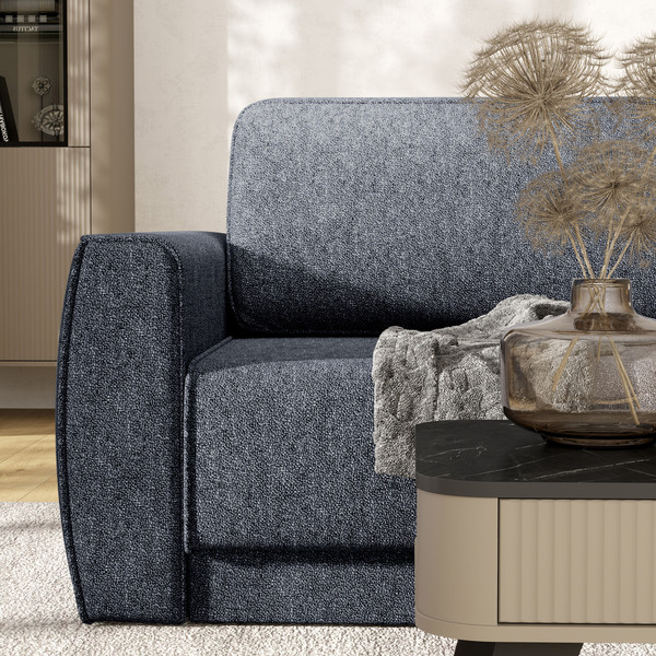 Диван П-образный Олмеко Женева 2S2OPF правый