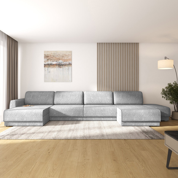 Диван П-образный Олмеко Женева 2S2OPF правый